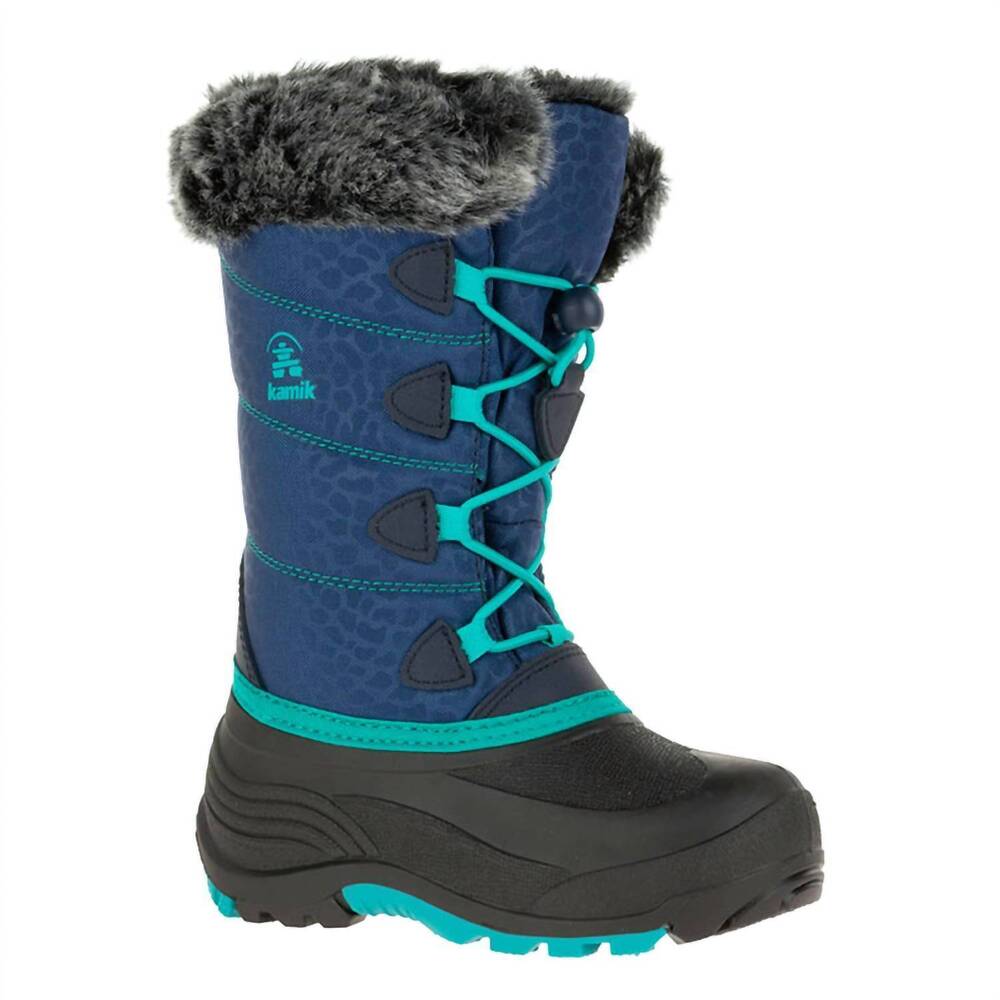 NEW KAMIK kids snowgypsy 3 boot in navy